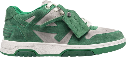 נעלי סניקרס Off-White Out of Office 'Vintage Suede - Green' של המותג אוף וויט בצבע ירוק עשויות עור (זמש)