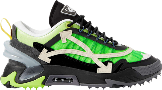 נעלי סניקרס Off-White ODSY-2000 'Black Green' של המותג אוף וויט בצבע ירוק עשויות רֶשֶׁת