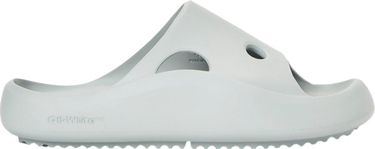 נעלי סניקרס Off-White Meteor Padded Sliders 'Light Grey' של המותג אוף וויט בצבע אפור עשויות גוּמִי