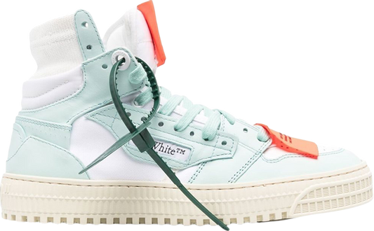 נעלי סניקרס Off-White Wmns Off-Court 3.0 High 'Mint' של המותג אוף וויט בצבע ירוק עשויות עוֹר