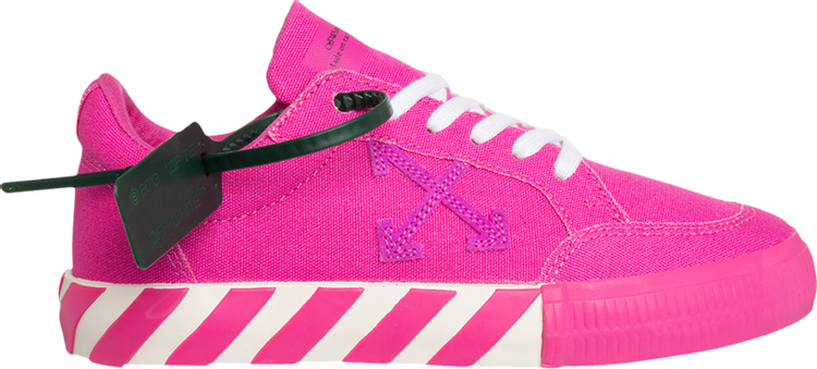 נעלי סניקרס Off-White Wmns Vulc Sneaker 'Fuchsia' של המותג אוף וויט בצבע וָרוֹד עשויות בַּד