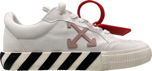 נעלי סניקרס Off-White Wmns Vulc Sneaker 'White Pink' 2023 של המותג אוף וויט בצבע לבן עשויות בַּד