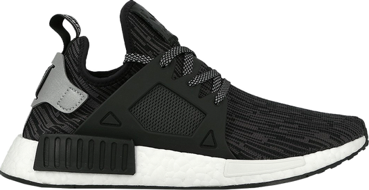 נעלי סניקרס NMD_XR1 Primeknit 'Utility Black' של המותג אדידס בצבע שָׁחוֹר עשויות 
