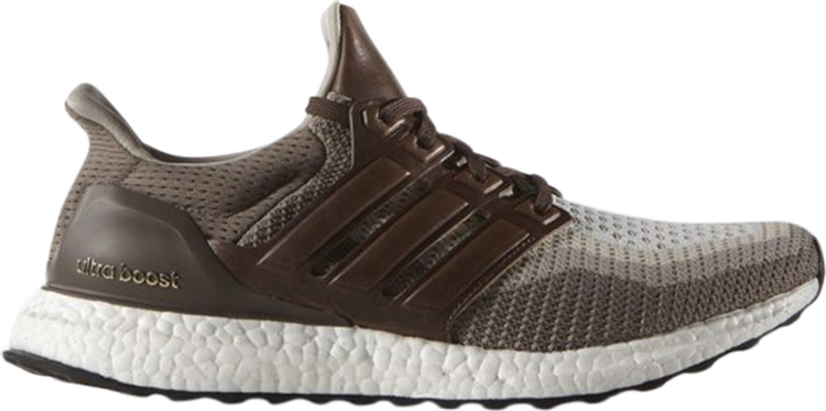 נעלי סניקרס UltraBoost 2.0 LGC 'Chocolate' של המותג אדידס בצבע חום עשויות ניילון פוליאסטר Primeknit