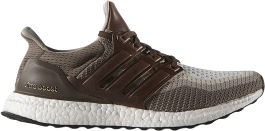 נעלי סניקרס UltraBoost 2.0 LGC 'Chocolate' של המותג אדידס בצבע חום עשויות ניילון פוליאסטר Primeknit