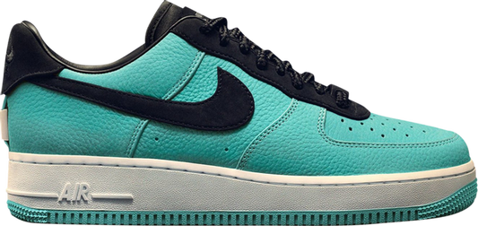 נעלי סניקרס Tiffany & Co. x Air Force 1 Low '1837' Friends & Family של המותג נייקי בצבע ירוק-כחול/טורקיז עשויות עוֹר