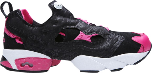 נעלי סניקרס Crossover x InstaPump Fury OG '20th Anniversary' של המותג ריבוק בצבע שָׁחוֹר עשויות סינתטי