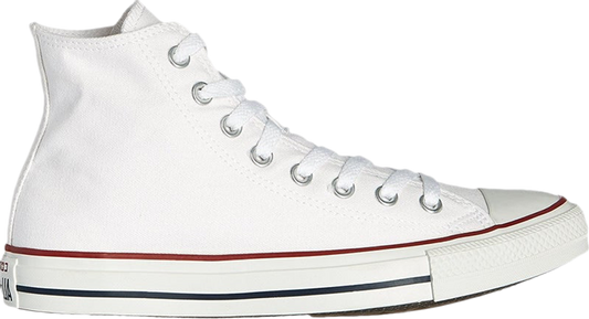 נעלי סניקרס Wmns Chuck Taylor All Star High 'Optical White' של המותג קונברס אולסטאר בצבע לבן עשויות 