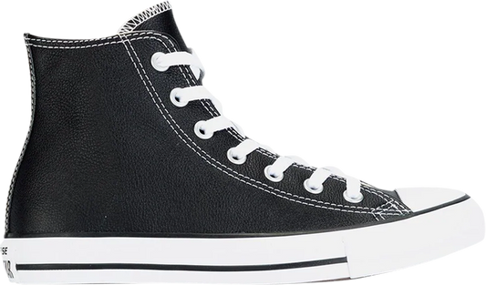 נעלי סניקרס Wmns Chuck Taylor All Star High 'Black' של המותג קונברס אולסטאר בצבע שָׁחוֹר עשויות בַּד