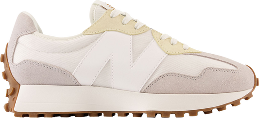 נעלי סניקרס CALIA x Wmns 327 'White Grey' של המותג ניו באלאנס בצבע לבן עשויות סינתטי
