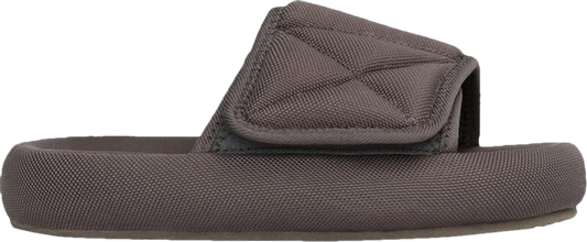 נעלי סניקרס Wmns Yeezy Season 6 Slides 'Graphite' של המותג אדידס בצבע שָׁחוֹר עשויות ניילון